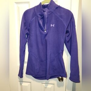 Under armor long sleeve fleece pullover top